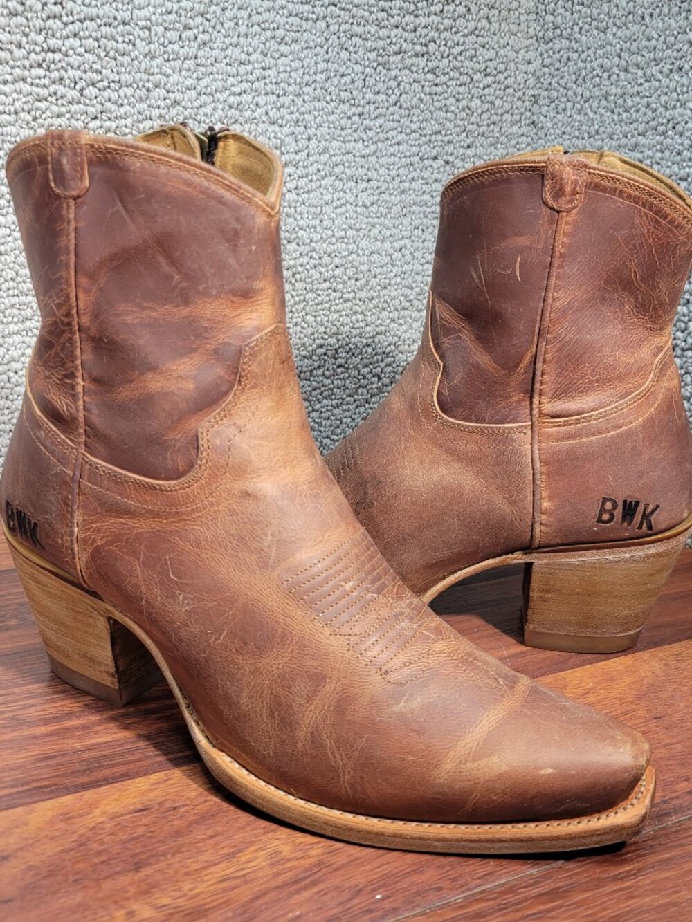Tecovas The Daisy Women's US Size 9.5B Scotch Goat Bootie Boots